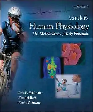 Vander's Human Physiology: The - Hardcover By Eric P. Widmaier - Good J • $6.92