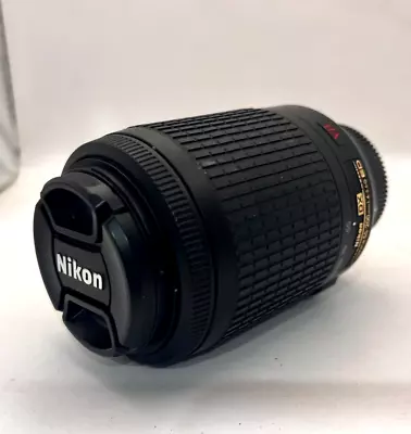 Nikon Nikkor AF-S DX 55-200mm F/4.5-5.6G ED VR Camera Lense With Lens Cap • $81