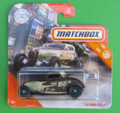 Matchbox Car - 33 Ford Coupe 16/100 • $15.34