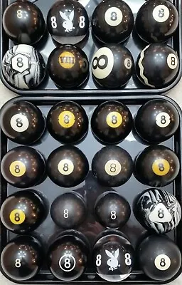 #8 Pool Ball. Antique Vintage And Current Style Balls. Many To Choose From. • $16.50