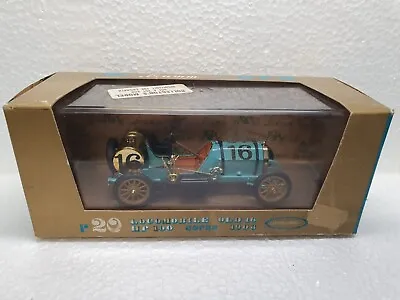 Brumm Oro R20 Locomobile Old 16 HP100 Corsa 1906 Diecast Model 1:43 Scale • £12