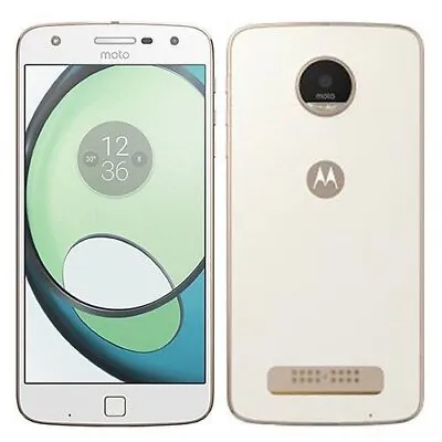 Motorola Moto Z Play Droid XT1635-01 32GB White (Verizon) - C Stock - Light Burn • $49.99