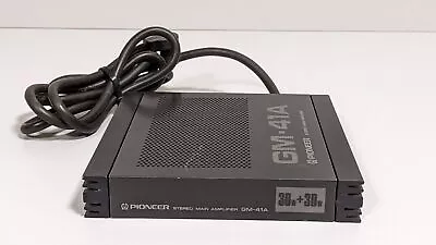 Pioneer GM-41A Car Stereo Main Amplifier 30W+30W - Made In Japan • $88.63