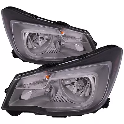 Headlight Halogen Left And Right Set Fits 2017-2018 Subaru Forester • $249.99