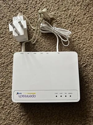 £20 • Buy BT OpenReach Fibre VDSL2 Modem - ECI Telecom - B-Focus V-2FUB/r Rev B (With PSU)