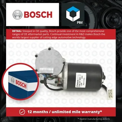 Wiper Motor Front 0986337402 Bosch 2888837260 388883726001 53RS300813 Quality • $191.74