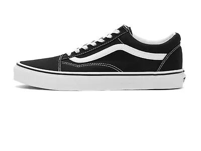 [VN000ZDF1WX1] Vans UA Old Skool (Canvas) Black/White *NEW* • $59.99