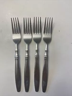 Heritage Mint Ltd BENTLEY 18/10 Stainless Glossy Flatware Set Of 4 Forks • $18.99
