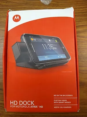 BRAND NEW - IN BOX - Motorola HD Cradle Dock Station For ATRIX HD • $13