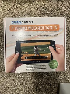 Digital Stream ATSC 7 Inch Portable Widescreen Digital TV  • $69