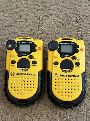 Motorola Talkabout 200 Two Way Radio • $22.50