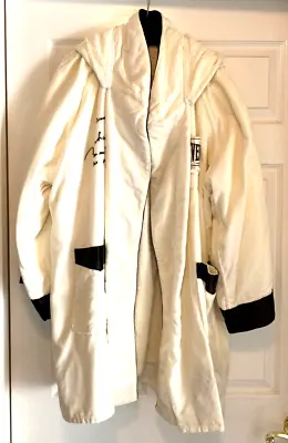 Authentic Muhammad Ali Signed Boxing Robe & Shorts Everlast Rare Quote Loa Jsa • $12500