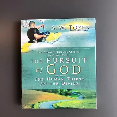 The Pursuit Of God The Human Thirst For The Divine 3 CD Set By A.W. Tozer • $15