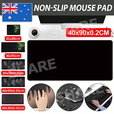 Large Size Gaming Mouse Pad Desk Mat Extended Anti-slip Rubber Speed Mousepad • $10.95