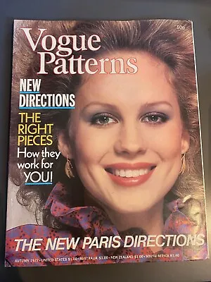 VOGUE PATTERN BOOK 1977 Autumn FREE GIFT WRAP Fast Dispatch  • $16.16