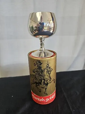 Falstaff Silver Plated Spanish Goblet Mid Century In Original Box • £2.99