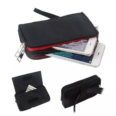 For ZTE Grand X2 Z850  Multipurpose Horizontal Belt Case Nylon • £22.74