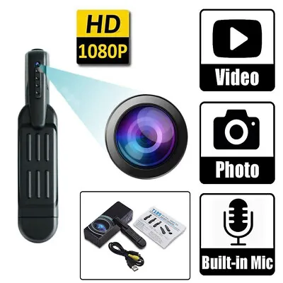 1080P HD Mini Portable Body Video Recorder DVR Pocket Pen Camera Hidden Spy Cam • $14.99