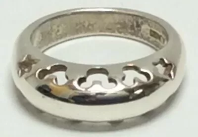 Disney Solid Sterling Silver 925 Icon Mickey Mouse Ring 6.2 Grams Sz 7 • $29.99