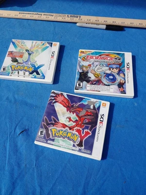 $22.50 • Buy *** No Game - 3DS Case & Manual Only *** Pokemon X & Y Beyblade