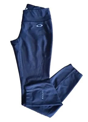 Oakley Leggings Pants Running Athletic Active Outdoors Women's Size S Black • $17.99