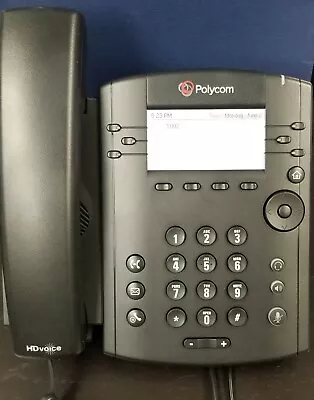 Polycom VVX300 Desktop VoIP Phone 2200-46135-001 • $25