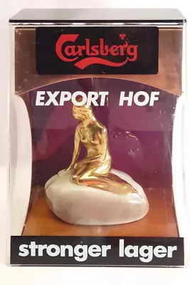 CARLSBERG EXPORT 1970s Light Up Sign Brewery Advertising Man Cave Copper • £99.99