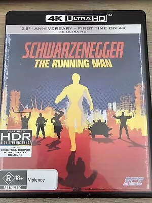 The Running Man 4K UHD [Blu-ray] [Region A & B & C] • $16.50