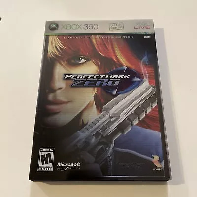 Perfect Dark Zero - Limited Collector's Edition (Microsoft Xbox 360 2005) • $16.90