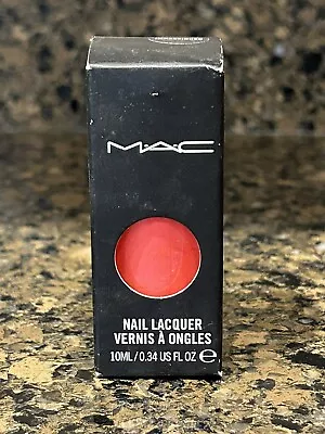 New In Box Mac Nail Lacquer 🔥 Impassioned 🔥0.34 Oz Nail Polish • $9.90