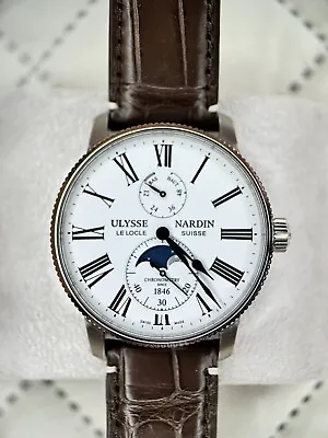 Ulysse Nardin Marine Torpilleur Moonphase **LIMITED EDITION Of 300** • $7646.46