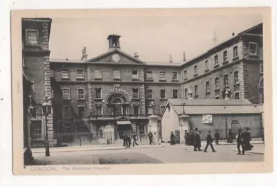 London The Middlesex Hospital Undivided Back Peacock Printed Edwardian Postcard • £4