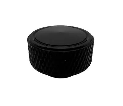 Black Knurled Round Air Cleaner Wing Nut 1/4  -20 Thread • $8.95