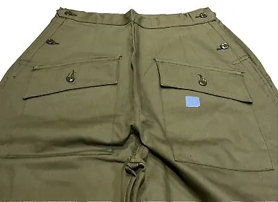 Unused Original WWII WAAC US Army Uniform Female Women’s WAC HBT Pants Trousers • $450