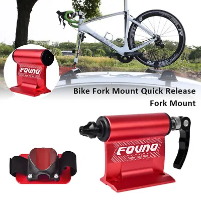 $70.39 • Buy Bike Bicycle SUV Car Rack Carrier Fork Roof Mount Rack For MTB Road Bike Bicycle