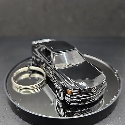 Hot Wheels Keyring Key Chain - '89 Mercedes-Benz SEC AMG Black 2023 HW Turbo • $5.91