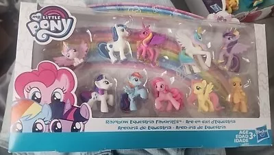 Hasbro My Little Pony Rainbow Equestria Approx 2  Favorites Collection Set. • $25