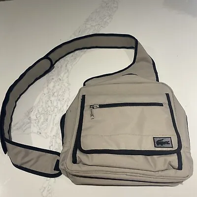 Lacoste Men’s Stone/black Crossbody/backpack • £50