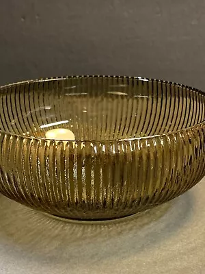 Vintage Ribbed Bowl E.O. Brody Co. Cleveland Ohio USA 6-1/4  • $20.67