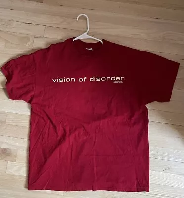 Vintage Vision Of Disorder VOD 1996 T-Shirt Hardcore NYHC LIHC Long Island XL • $200