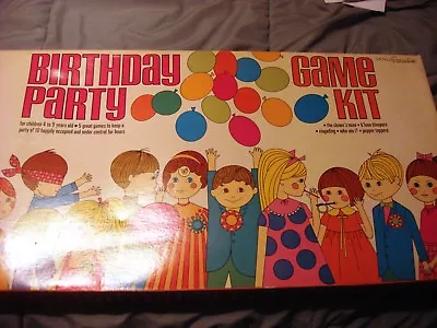 Birthday Party Game Kit No. 0350 Unopened Venus Esterbrook Corporation • $12.95