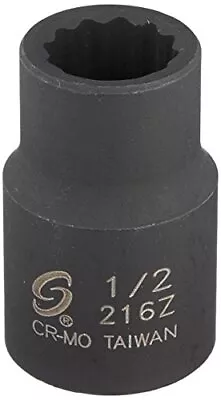 Sunex 216z 1/2inch Drive 1/2inch 12point Impact Socket • $7.77