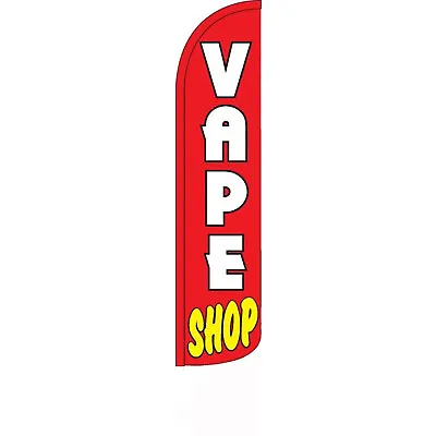 Vape Shop Flag Flutter Feather Banner Swooper Windless Smoke  • $24.95