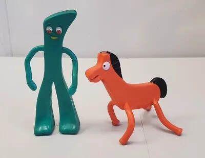 Vintage 1960’s JESCO Gumby & Pokey Horse 6  Bendable Toy Figure Rubber Bendy • $16.95