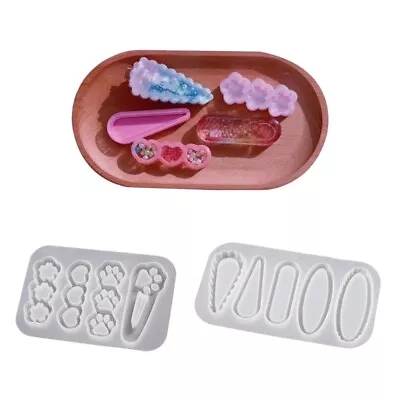 Silicone Resin Mold Making Hair Clip Silicone Casting Tool For Epoxy Resin • £5.75