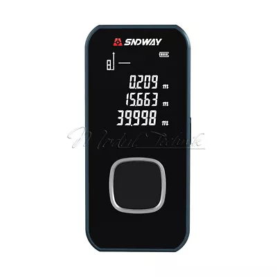 SNDWAY Mini Laser Distance Meter 40M 50M 60M IN FT M Tape Measure Rangefinder • $43.37