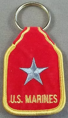 US Marine Corps Brigadier General O-7 Rank Embroidered Keychain • $5.75