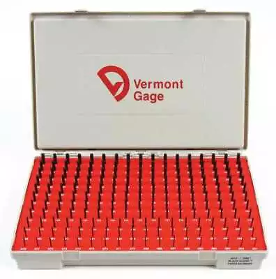 Vermont Gage 901200400 Pin Gage SetMinus0.061-0.250 InBlack • $199.99