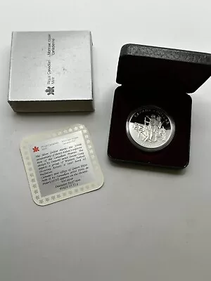 1990 Canada Dollar Proof Silver Coin In Royal Canadian Mint Box W/ Coa • $20