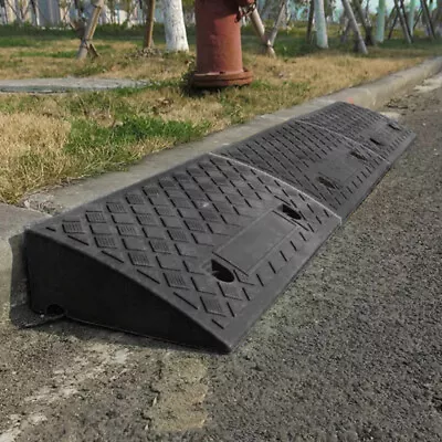 Car Curbside Driveway Ramp -Threshold Bridge Track Curb Ramp For Motorcycle • $30.99